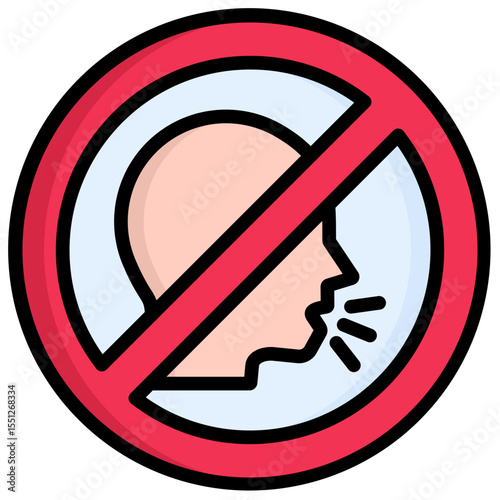 Workplace Silence Icon