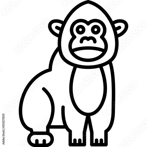 Gorilla Icon