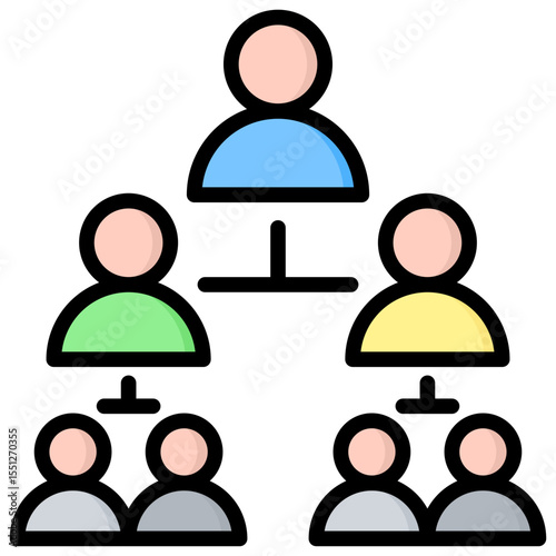 Multi Level Marketing Icon