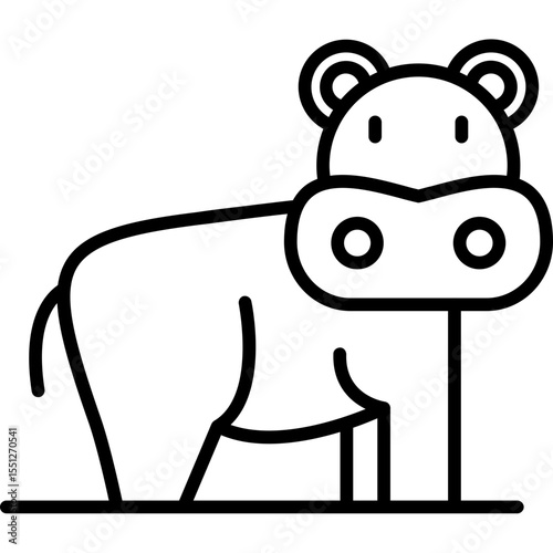 Hippo Icon