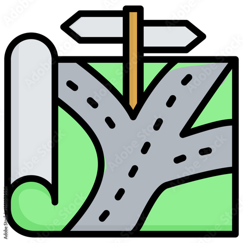 Vision Map Icon
