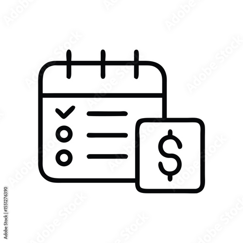 Calendar payment schedule reminder due date money transaction billing cycle plan appointment date 96