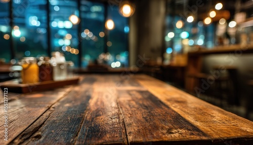 Tranquil Evening Scene at a Cozy Bar
