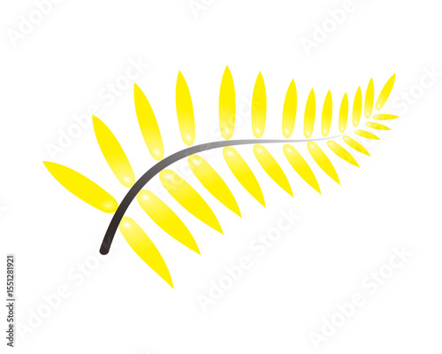 fern leaf vector illustration for decoration,ornament etc.