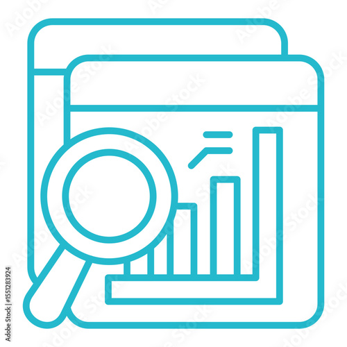 Predictive chart Icon