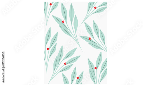 Floral fabric pattern design background image