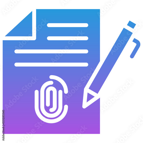 Digital Signature Icon