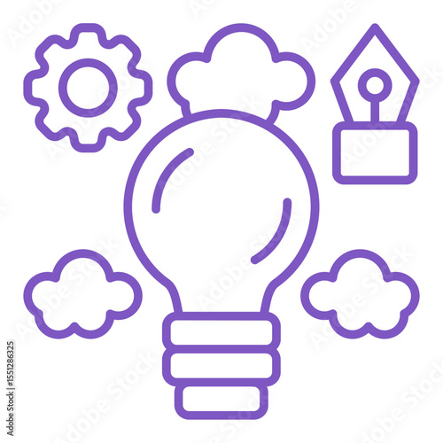 Принти на полотні Creative design Icon