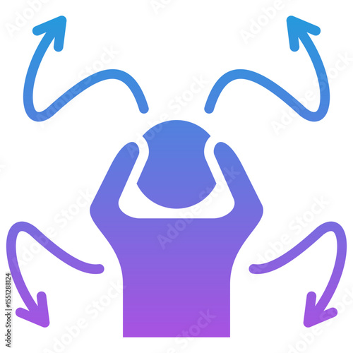 Decision Fatigue Icon