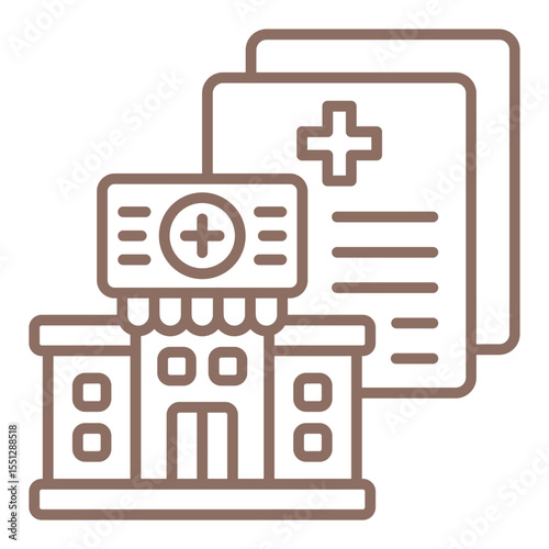 Pharmacy invoice Icon