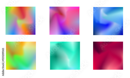 set of colorful abstract backgrounds for backgrounds, posters, advertising