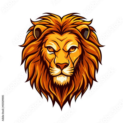 Bold Tribal Lion Head Logo Design – Fierce Black and White Vector Illustration | Majestic King of Jungle Tattoo Style Artwork for Branding, Shirts, Stickers