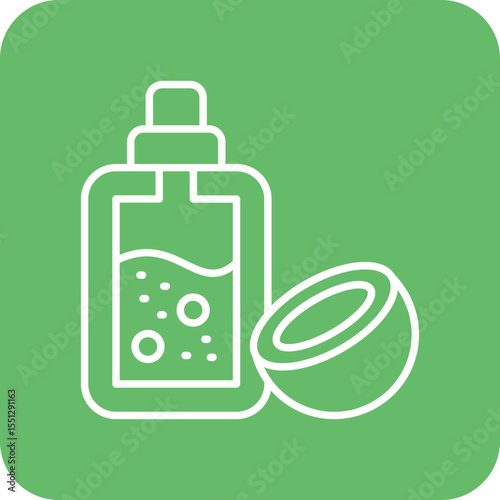 Coconut oil Icon