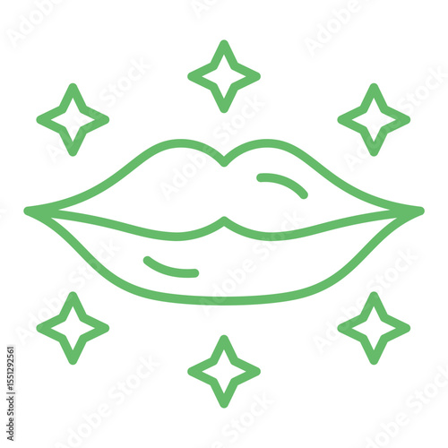 Lip makeup Icon