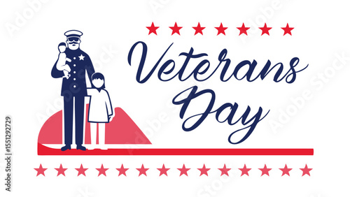 Honoring Service Veterans Day Tribute to Military Heroes Gratitude Patriotic Remembrance Community