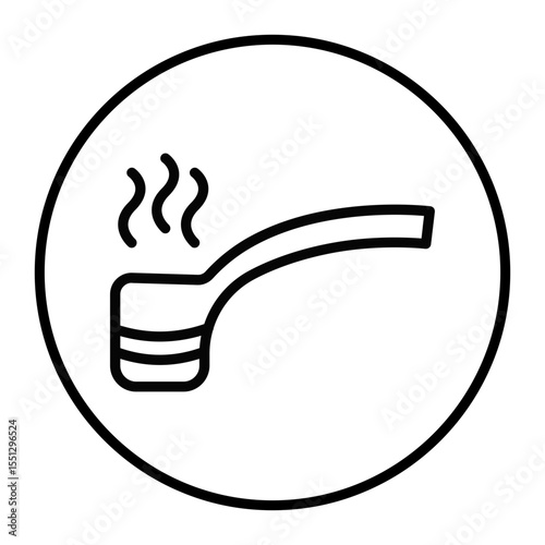 Smoking Pipe Vector Icons