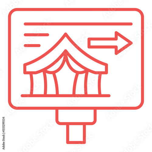 Camping zone Icon