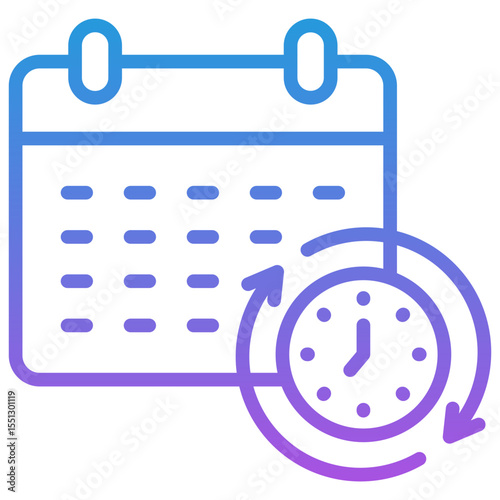 Flexible Schedule Icon