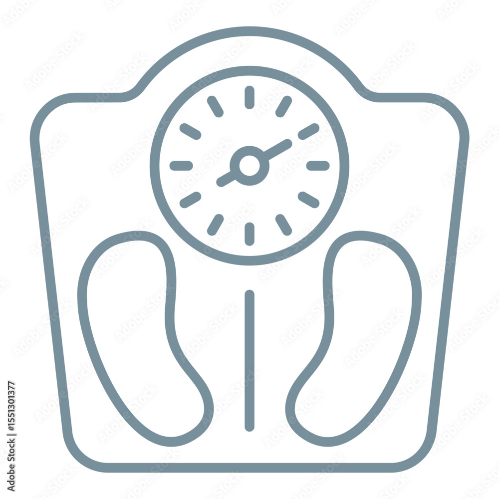 Fototapeta premium Scales Icon