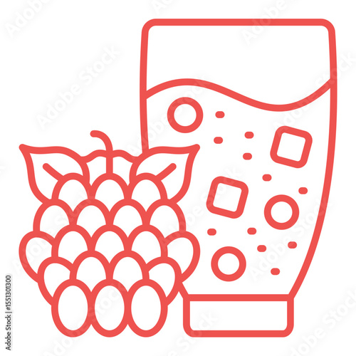 Grapes juice Icon