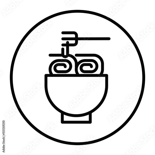 Pasta Vector Icons