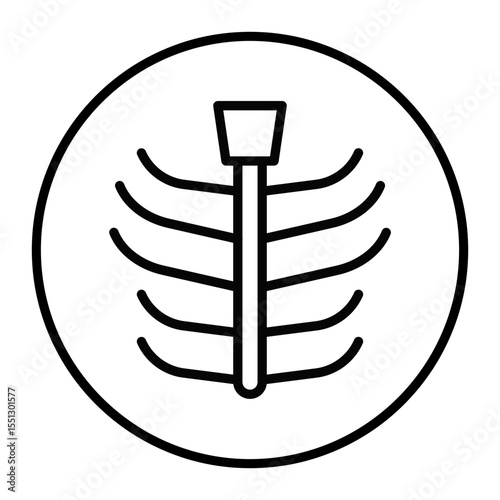 Ribs Vector Icons
