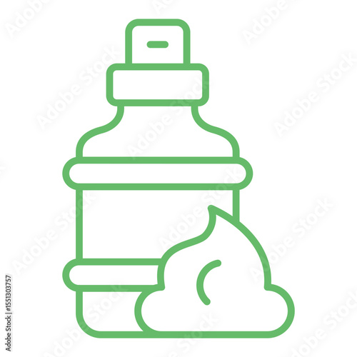 Shaving foam Icon