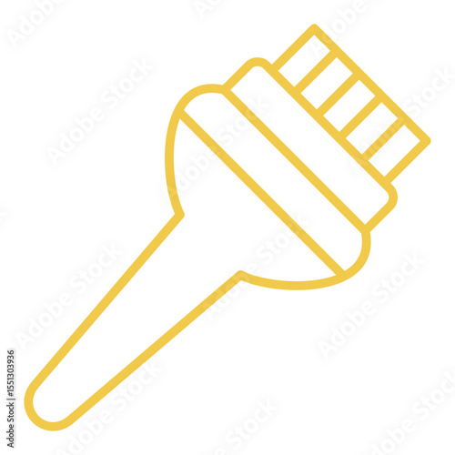 Hair dye brush Icon