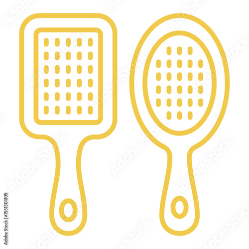 Hair brushes Icon