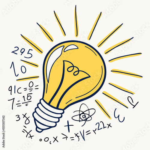 Illuminating Mathematical Concepts: A Visual Representation of Numerical Brilliance