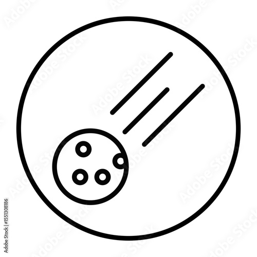 Meteorites Vector Icons
