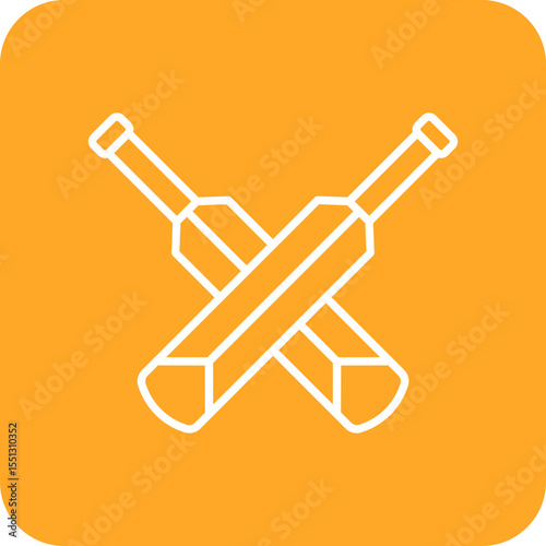 Cricket bat Icon