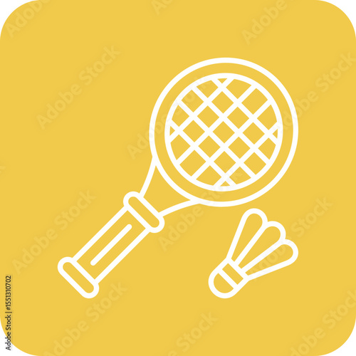 Badminton Icon