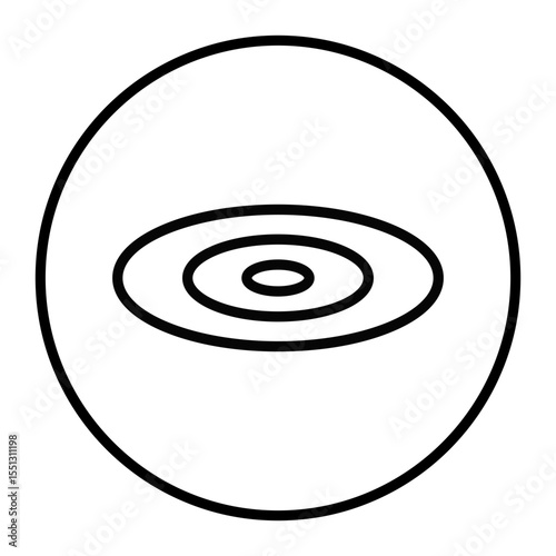 Black Hole Vector Icons