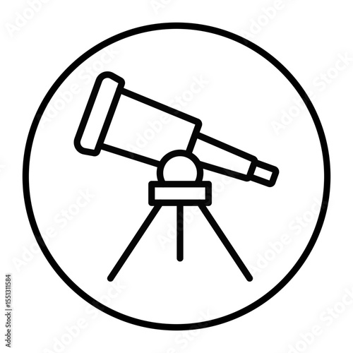 Telescope Vector Icons