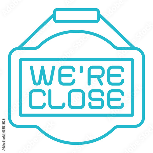 Closed sign Icon