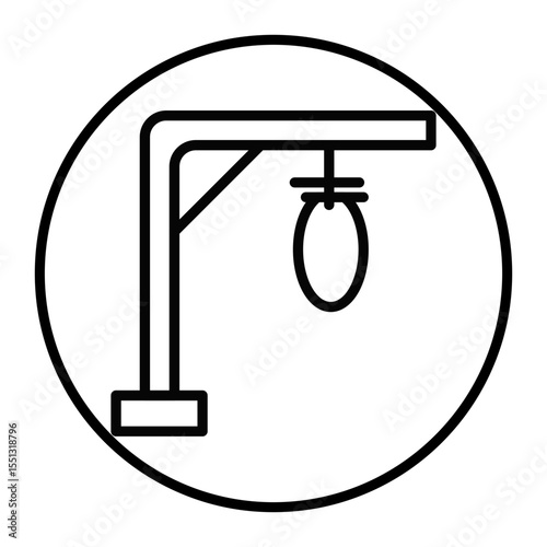 Gallows Vector Icons
