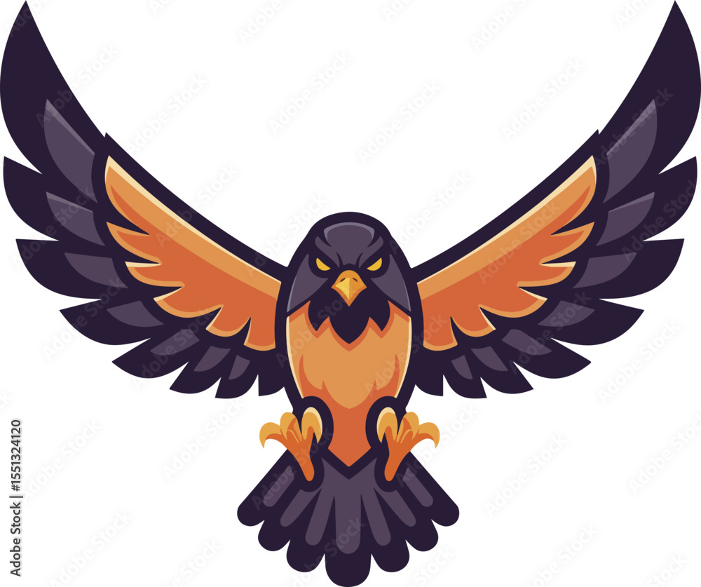 Obraz premium eagle with wings