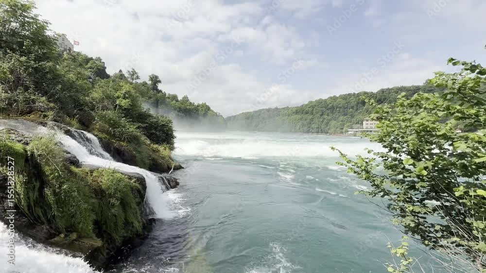 Rhine Falls - Europe's Largest Waterfall Rhine Falls - Europe's Largest Waterfall