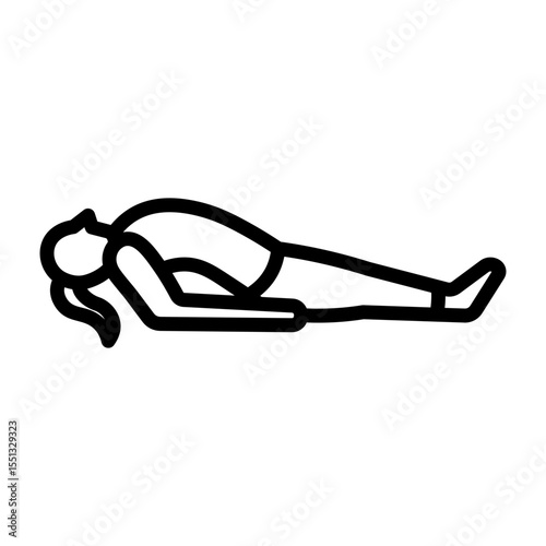 Fish Pose Icon