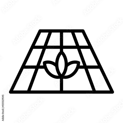 Yoga Mat Icon