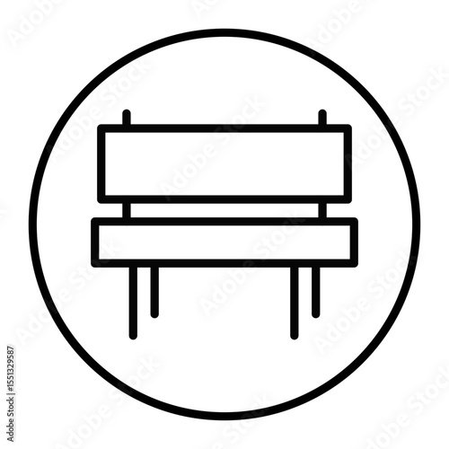 Bench Vector Icons