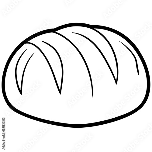 Traditional Loaf Linear Icon