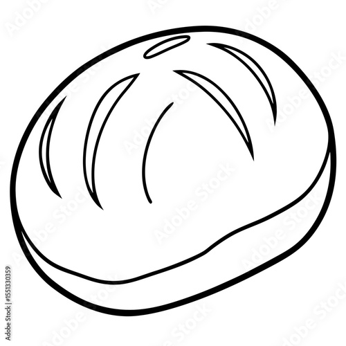Traditional Loaf Linear Icon