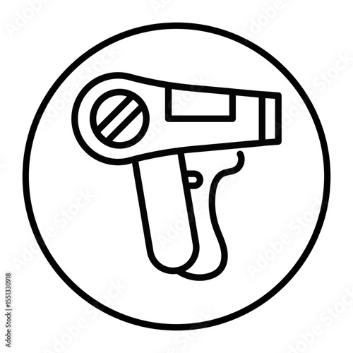 Hairdryer Vector Icons