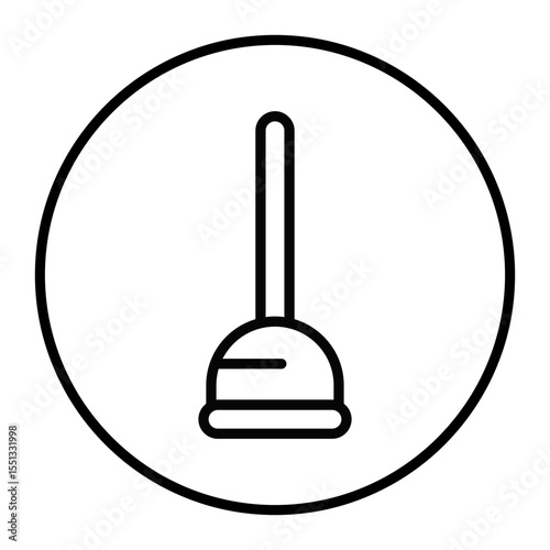 Plunger Vector Icons