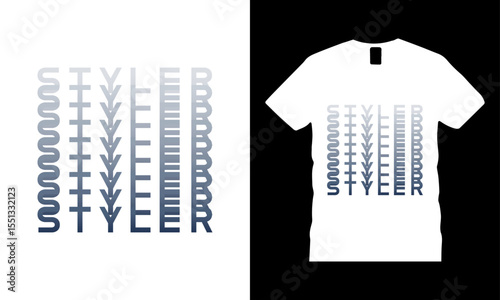 A Vibrant Summer-Inspired T-Shirt Design