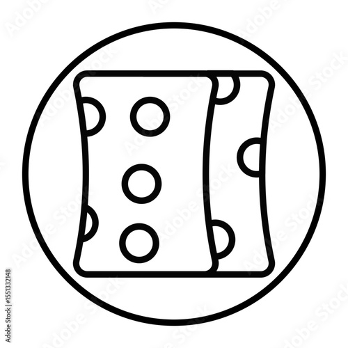 Sponge Vector Icons