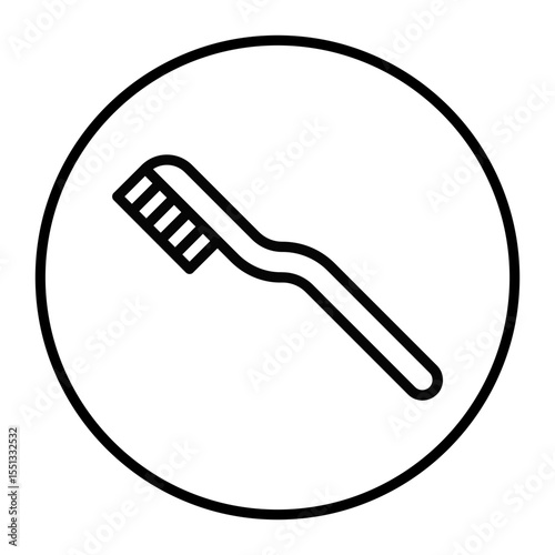 Toothbrush Vector Icons