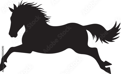 
"Horse Racing Silhouette Bundle"